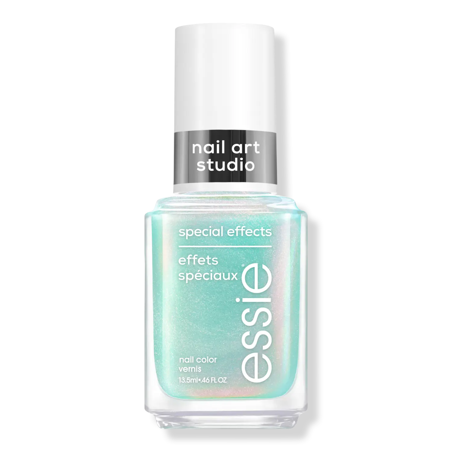 

Студия нейл-арта, лак для ногтей со спецэффектами Essie, Mystic Marine (turquoise pearl effect with a smooth red chrome finish)