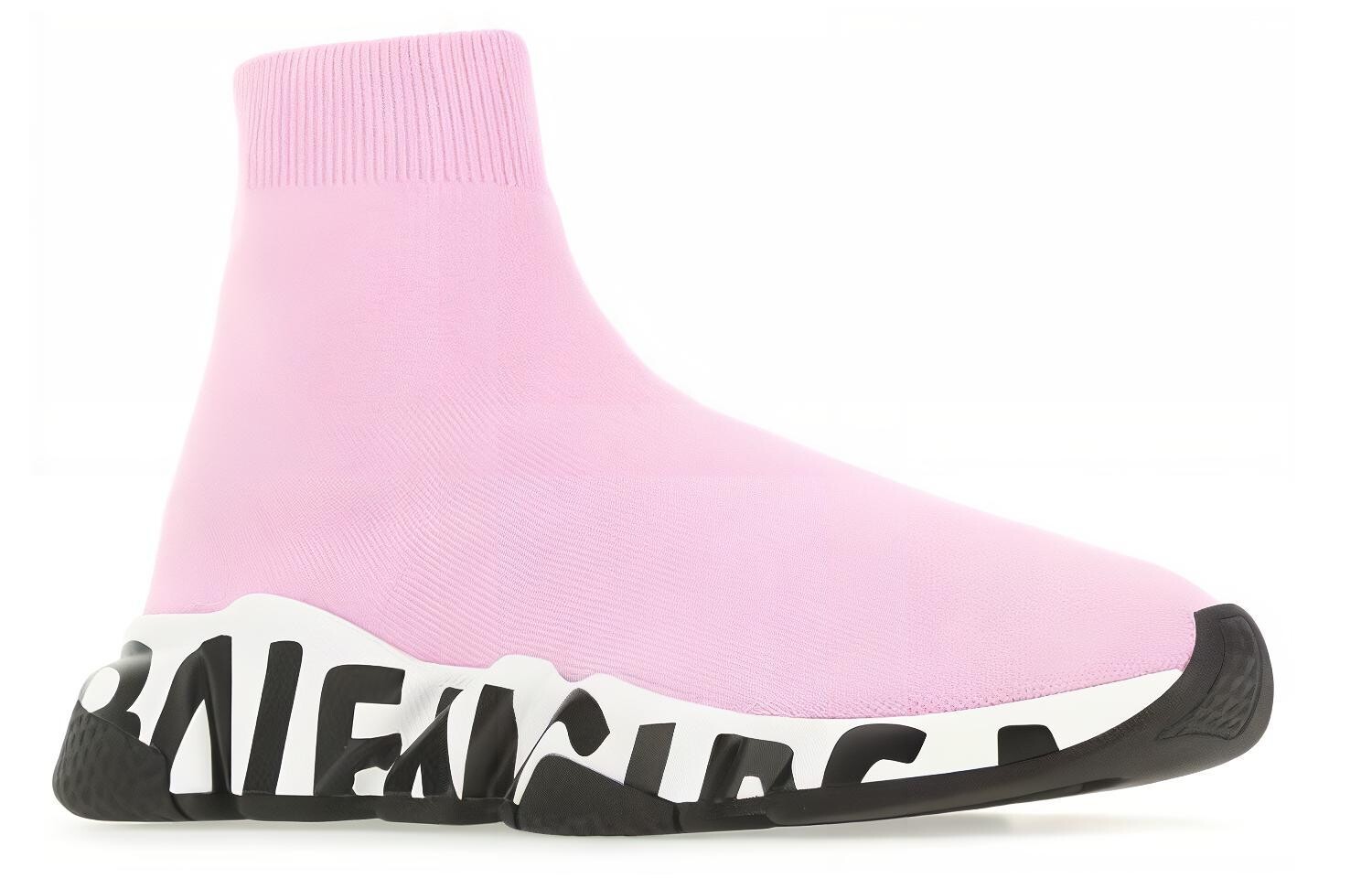 Кроссовки женские Balenciaga Speed Trainer, светло-розовый — фото 4