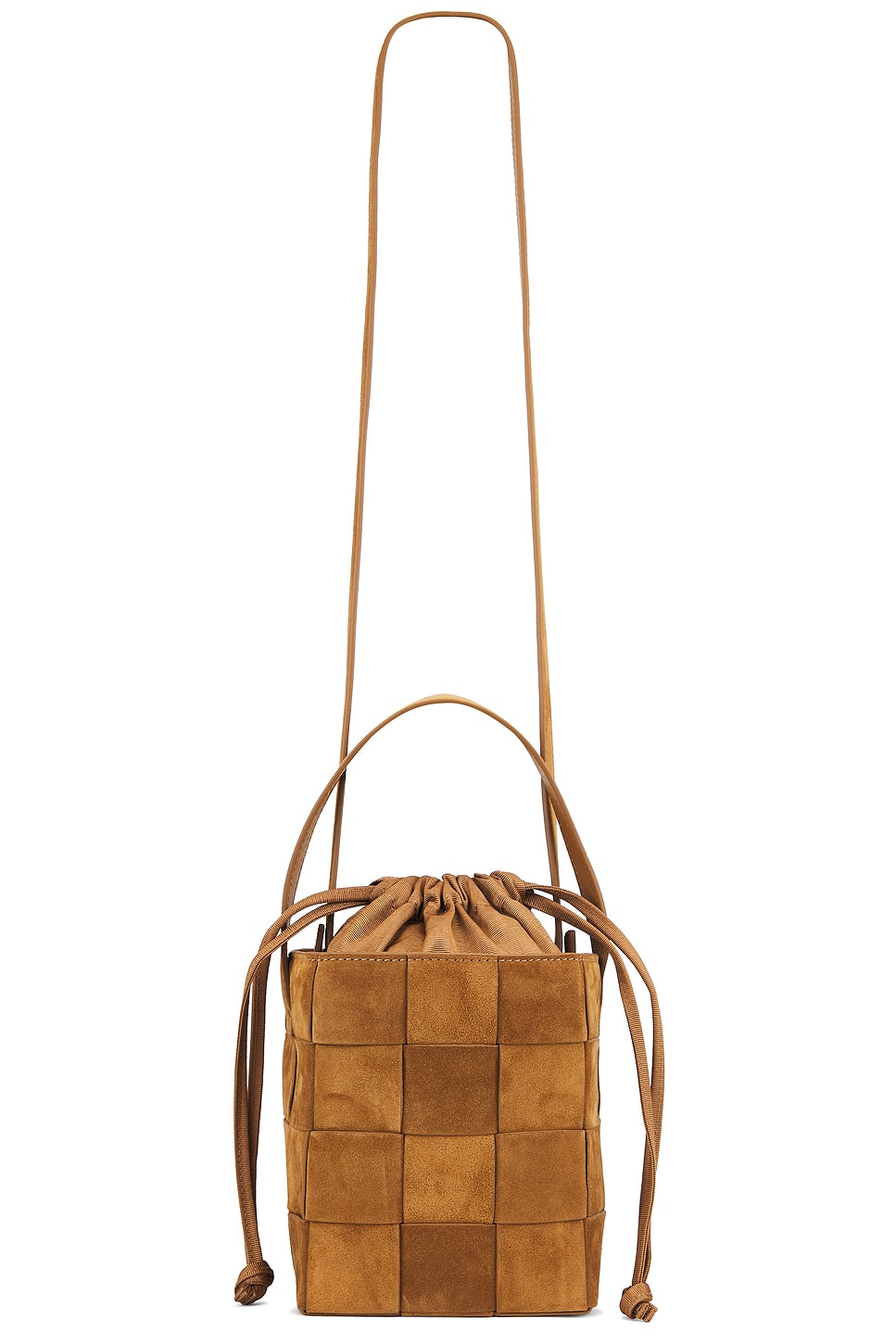 

Широкая сумка с топ-ручкой Laith Loeffler Randall, toffee