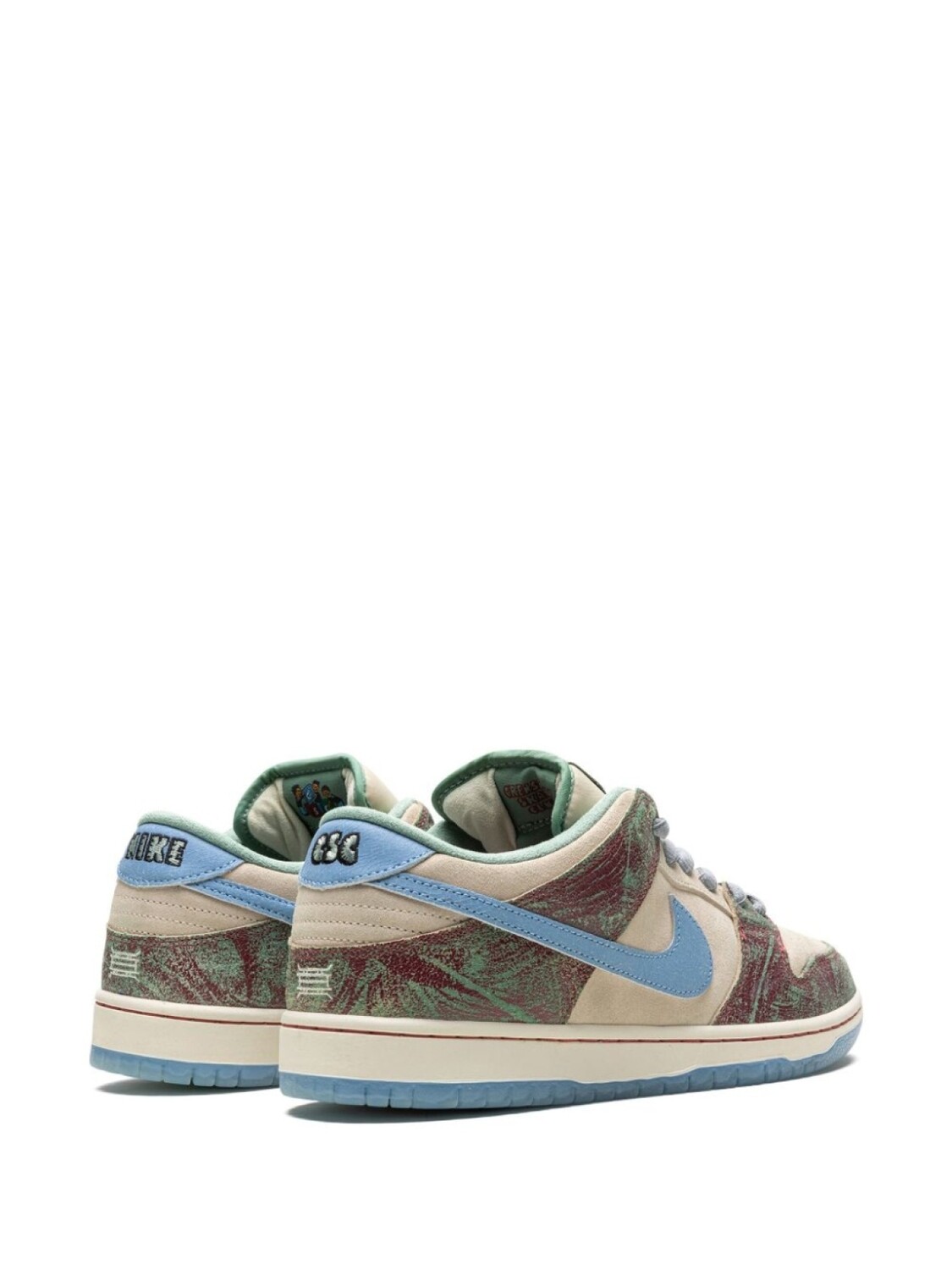 Кроссовки x Crenshaw Skate Club SB Dunk Low Nike, бежевый — фото 3