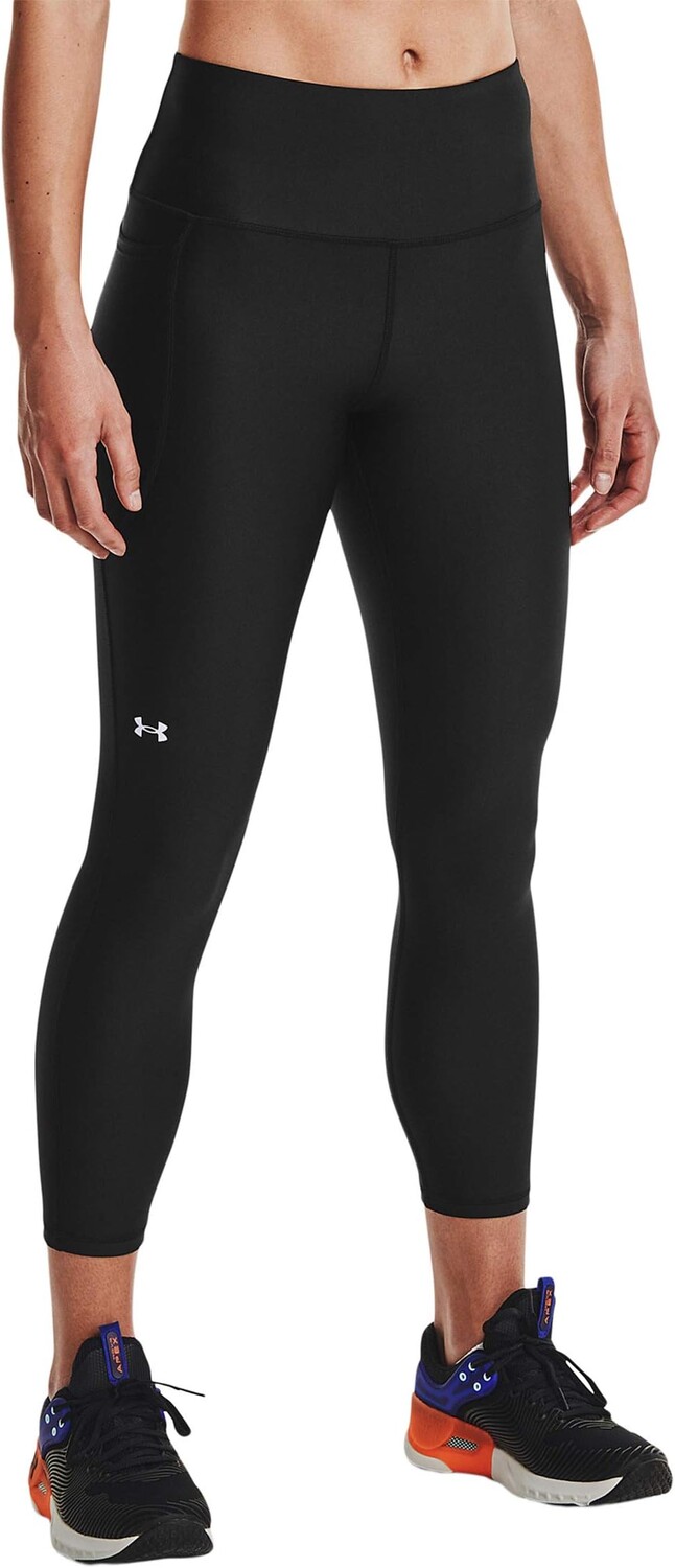

Леггинсы до щиколотки с высокой талией HeatGear Armour Under Armour, цвет Black/White