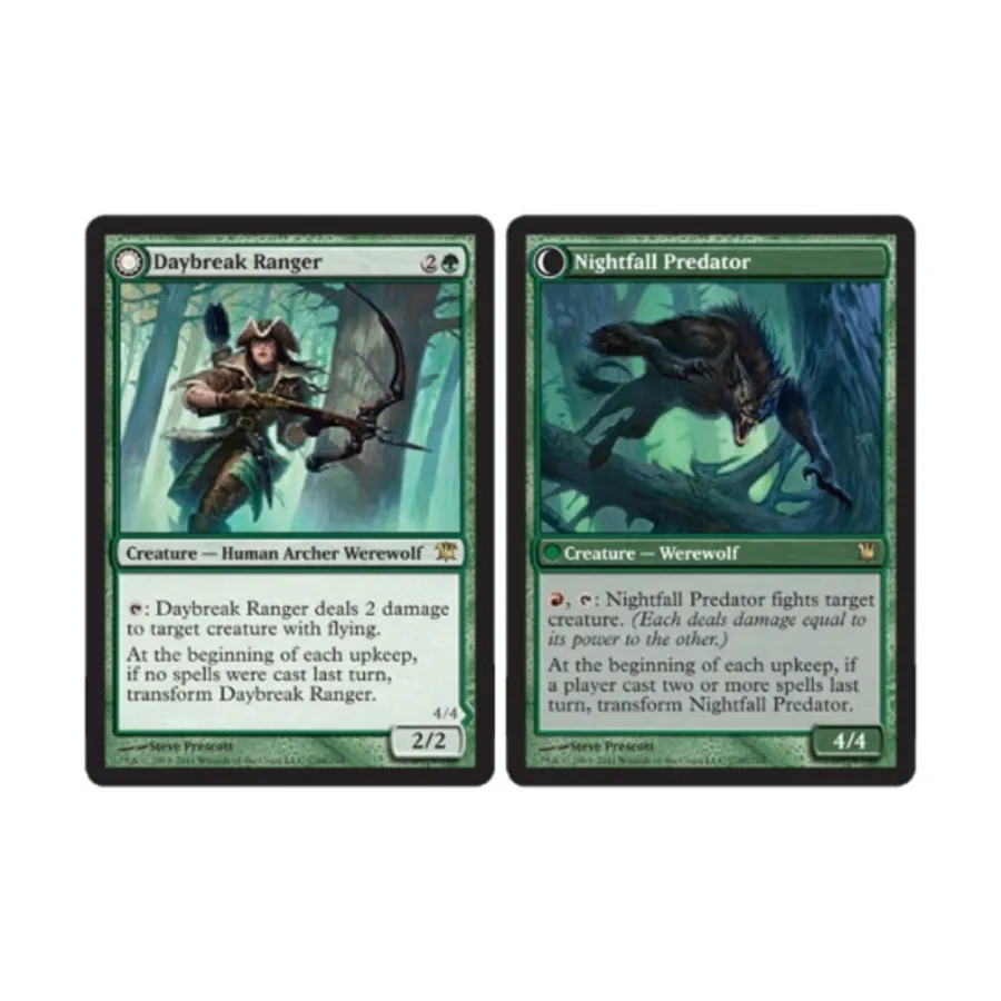 

CCG Рассветный Рейнджер // Сумеречный Хищник (клавиша R), MTG - Innistrad