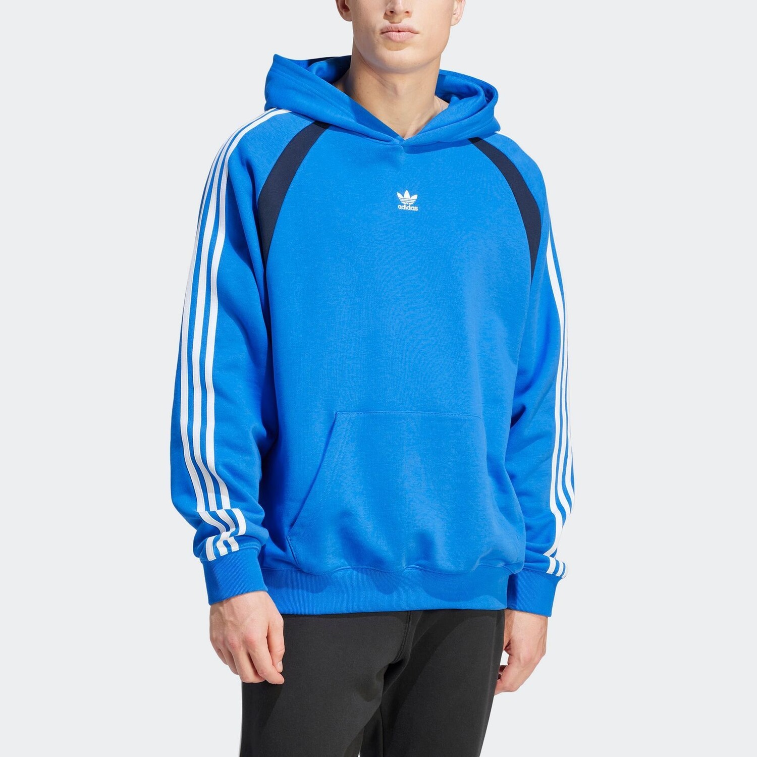 ADILENIUM Толстовка мужская синяя Adidas Originals, синий — фото 2