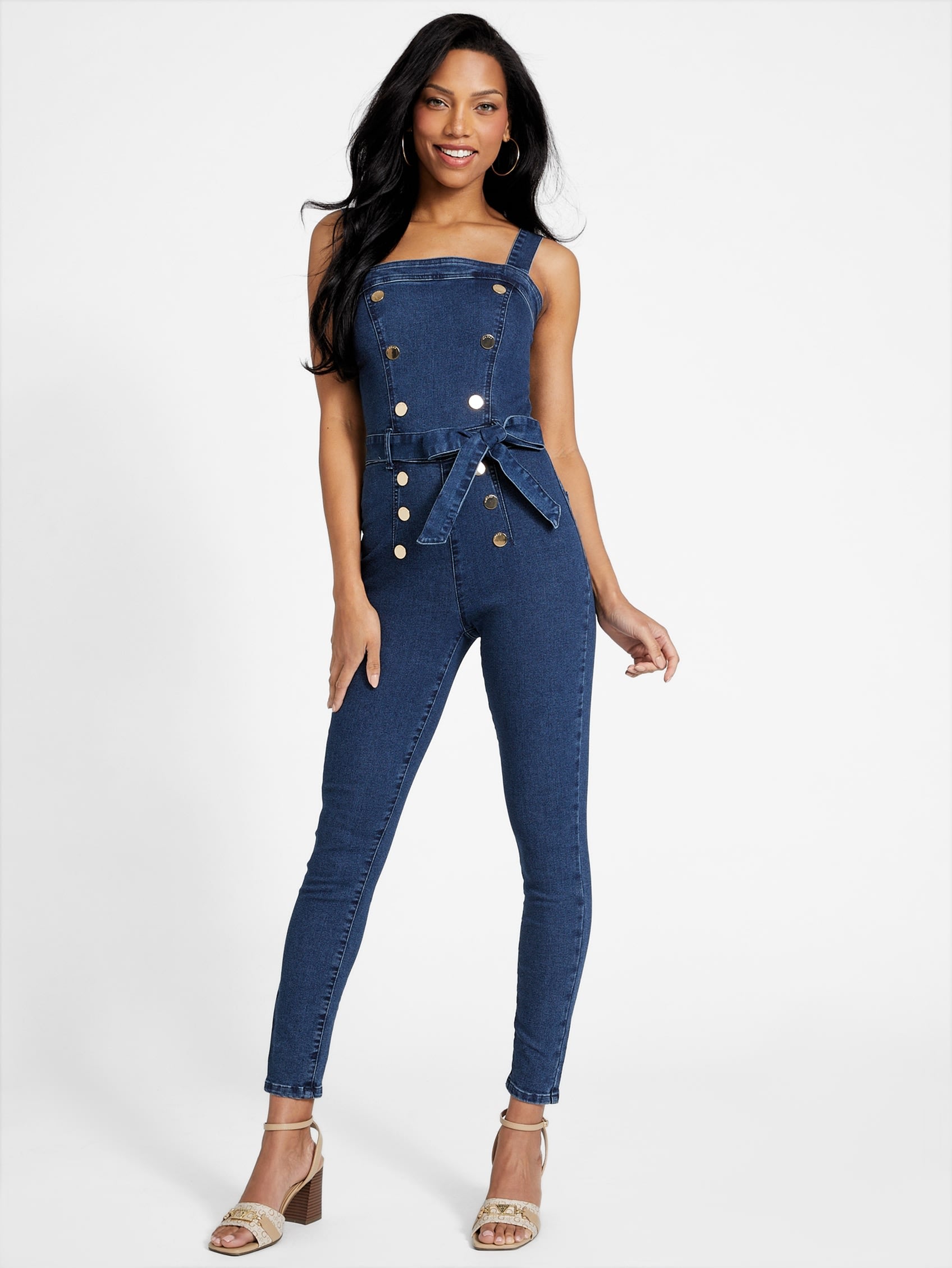 

Эко-комбинезон Chantall Sailor Guess Factory, цвет dark wash
