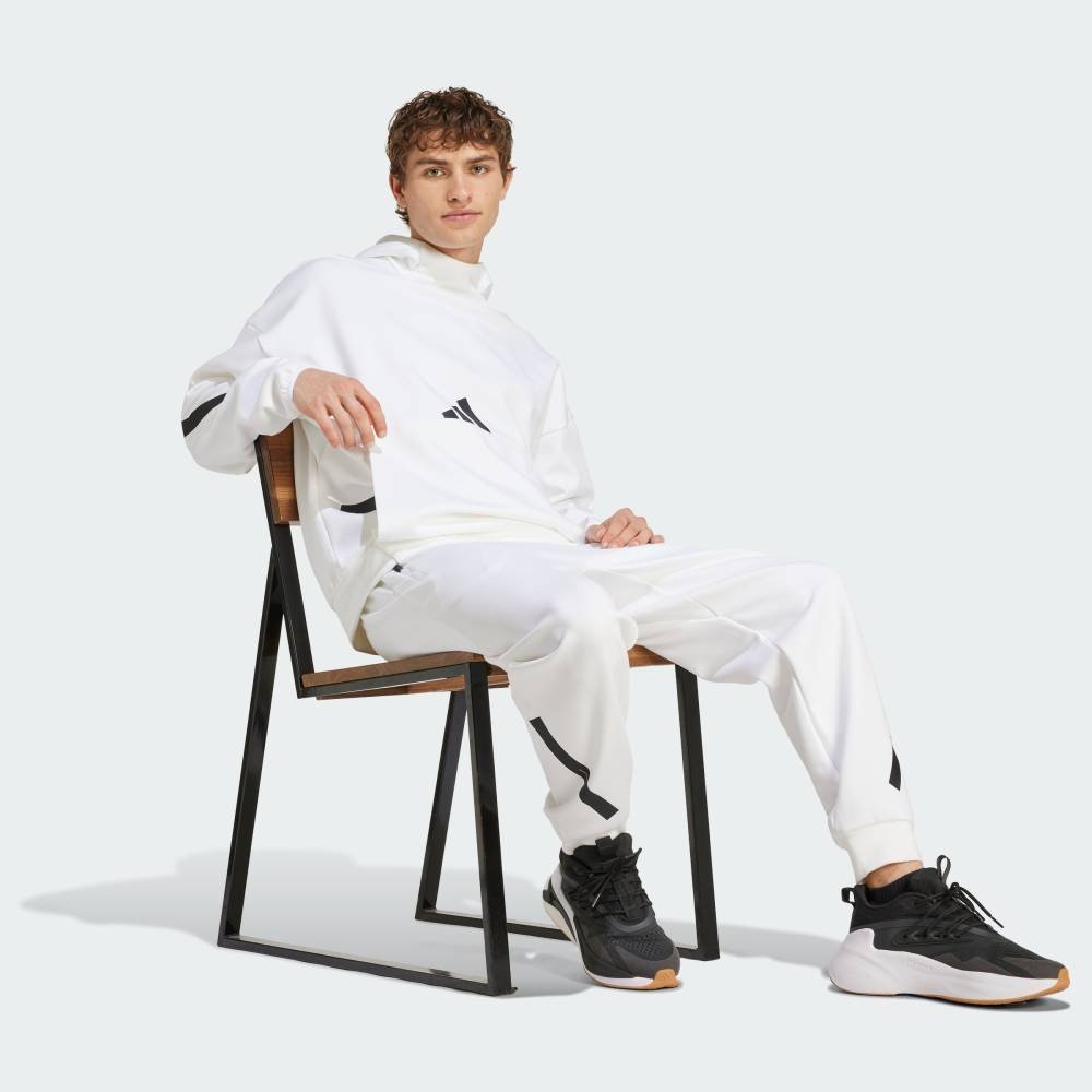 Толстовка ZNE Adidas, white — фото 3