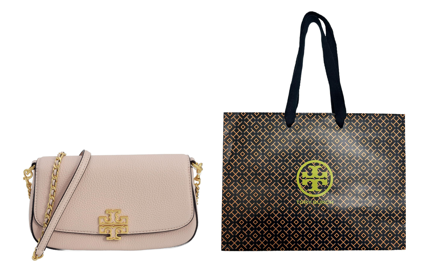 

TORY BURCH Кожаная сумка через плечо Бриттен Коу