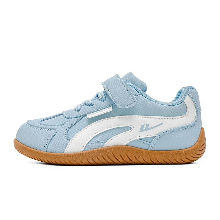 Кроссовки для скейтбординга Low top Kids' WARRIOR, светло-синий белый