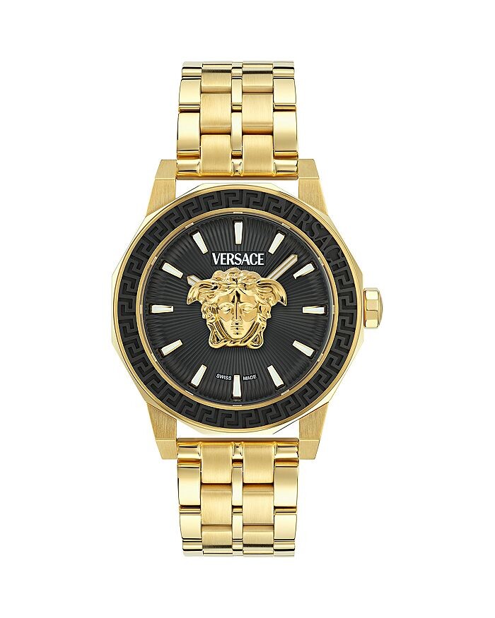 

Часы Versace Medusa Deco, 43 мм, черный