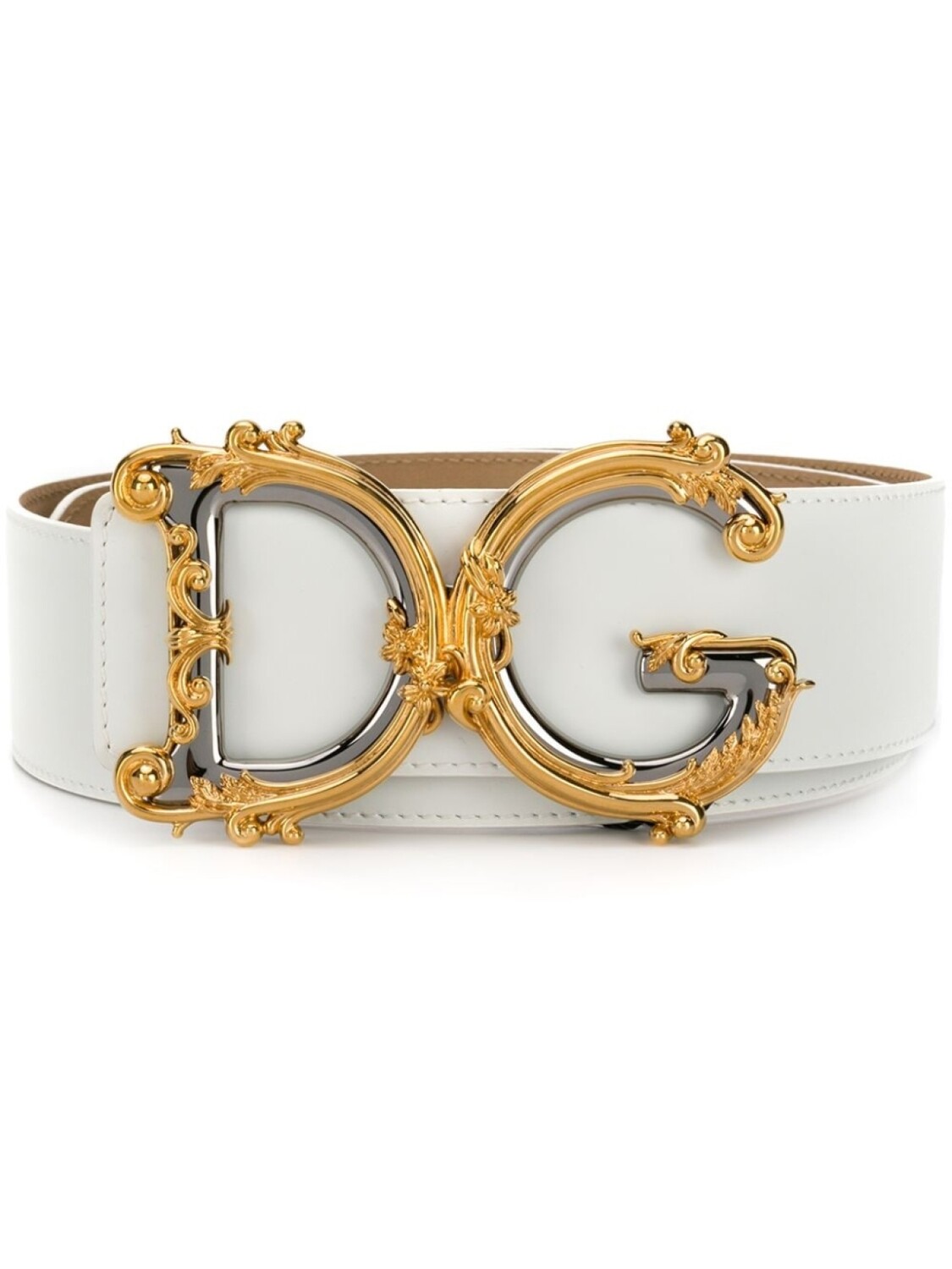 

Dolce & Gabbana ремень с пряжкой DG, белый