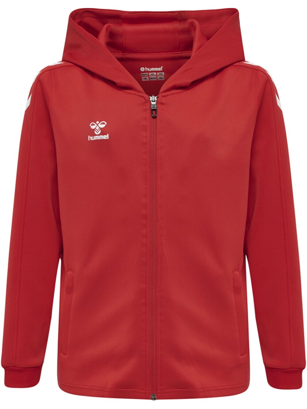 

Спортивная толстовка на молнии Hummel Core XK, красный