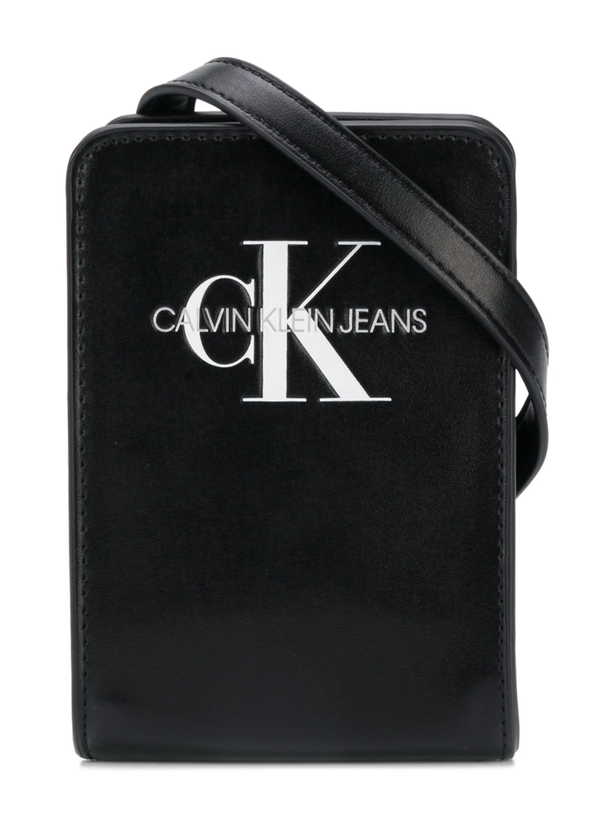 

Сумка на плечо с логотипом Calvin Klein Kids, черный