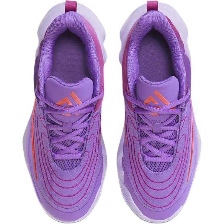 Баскетбольные кроссовки Giannis Immortality Kids для начальной школы Nike, цвет Violet-orange — фото 4