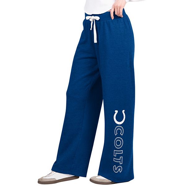 

Женские широкие спортивные штаны royal indianapolis colts field G-Iii 4Her By Carl Banks
