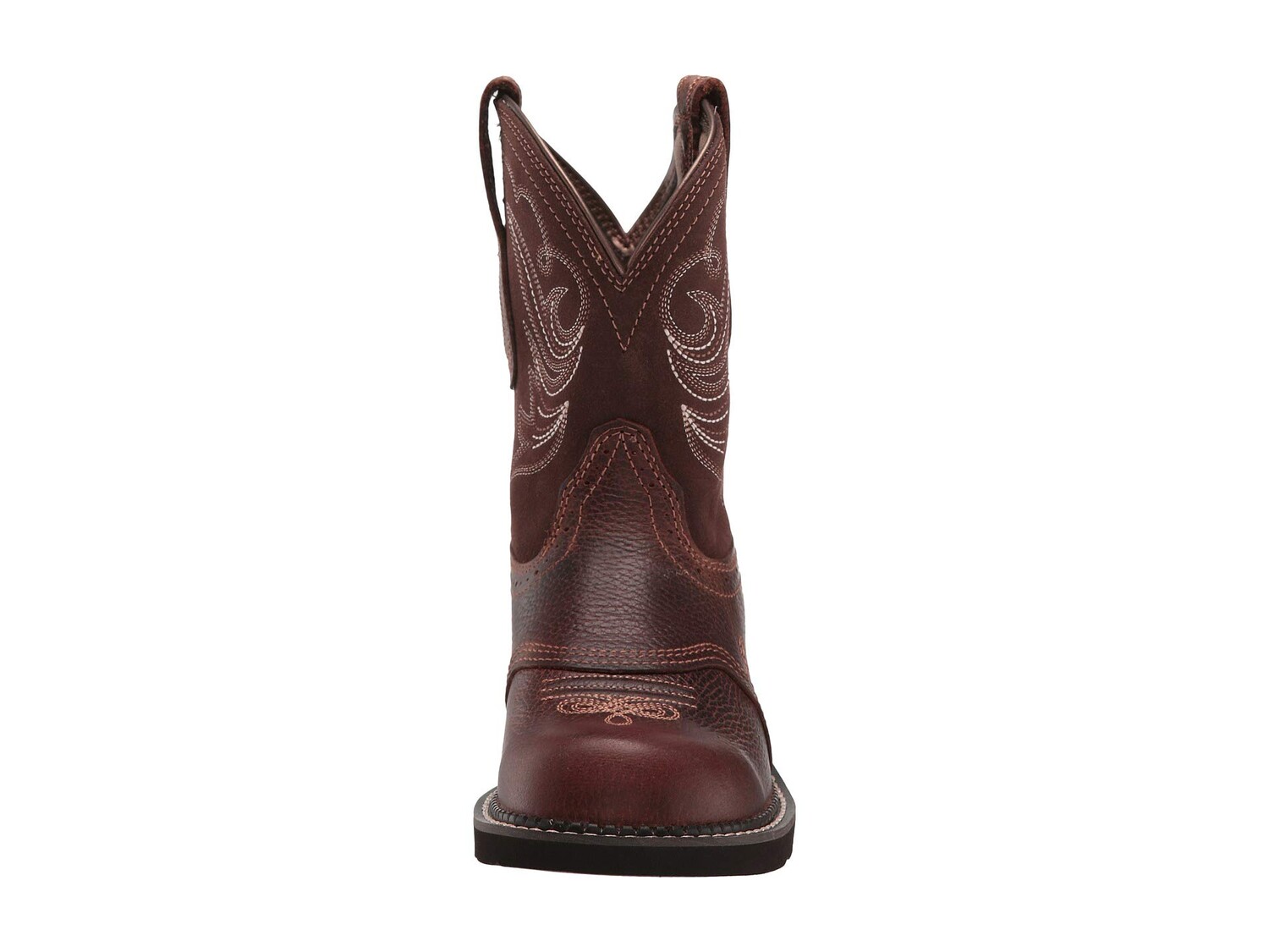 Сапоги женские Ariat Fatbaby Heritage ковбойские с узором, коричневый — фото 4