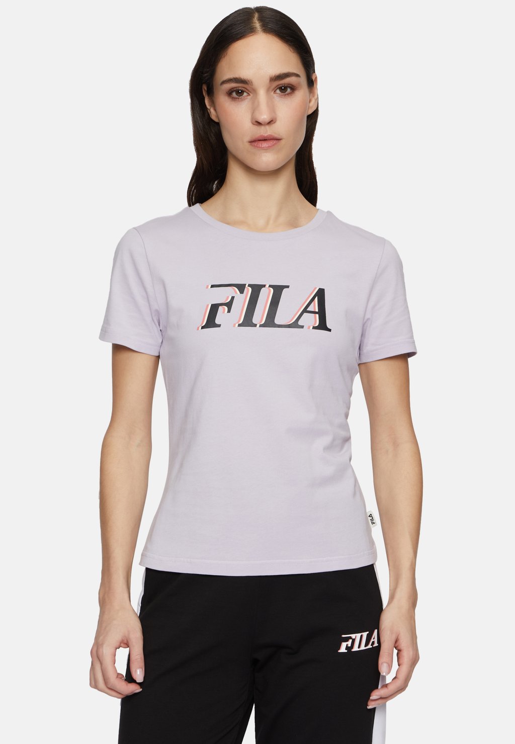 

Футболка с принтом LIER Fila, сиреневый