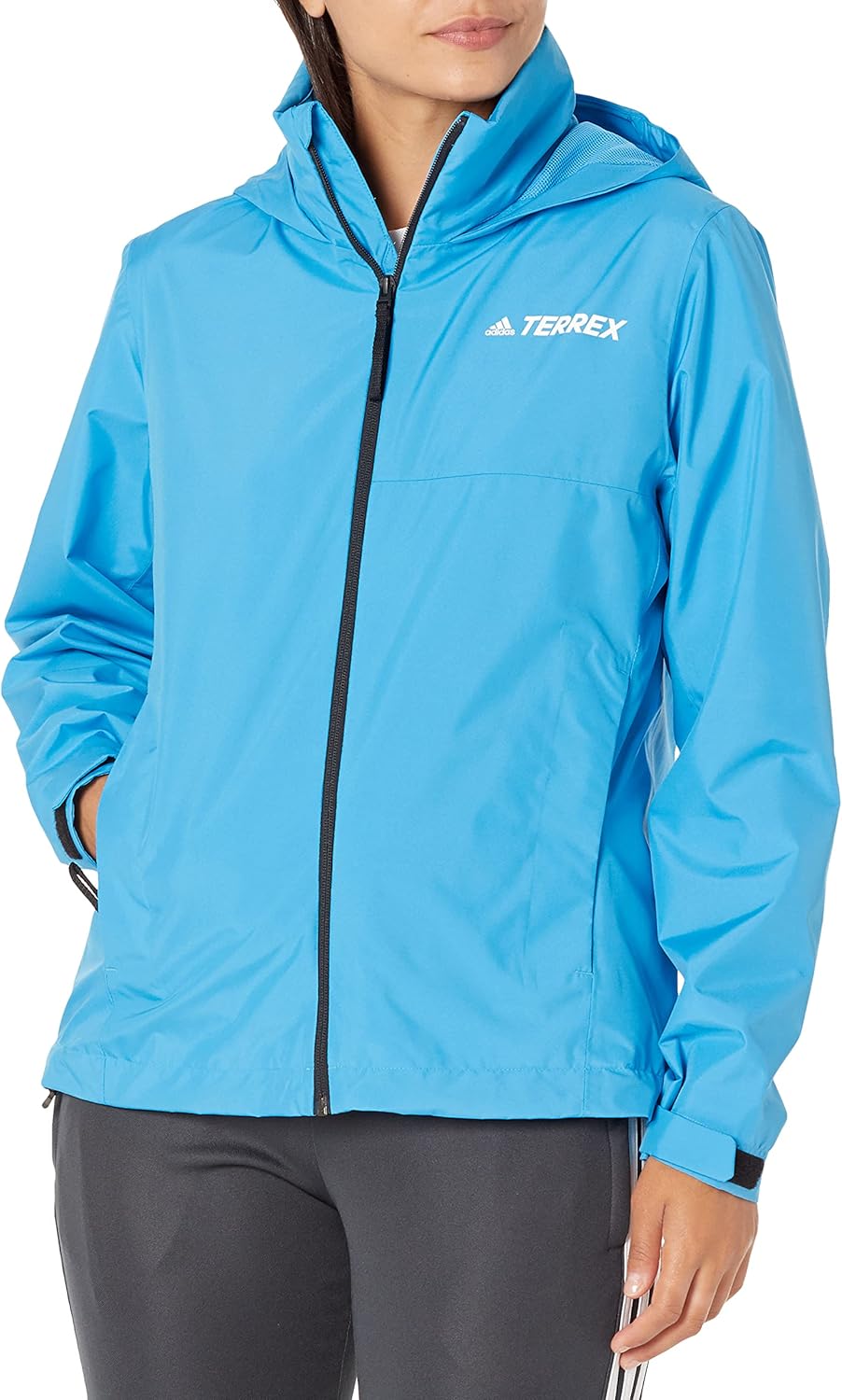 

adidas Женская двухслойная непромокаемая куртка Terrex Multi Rain.rdy, App Sky Rush