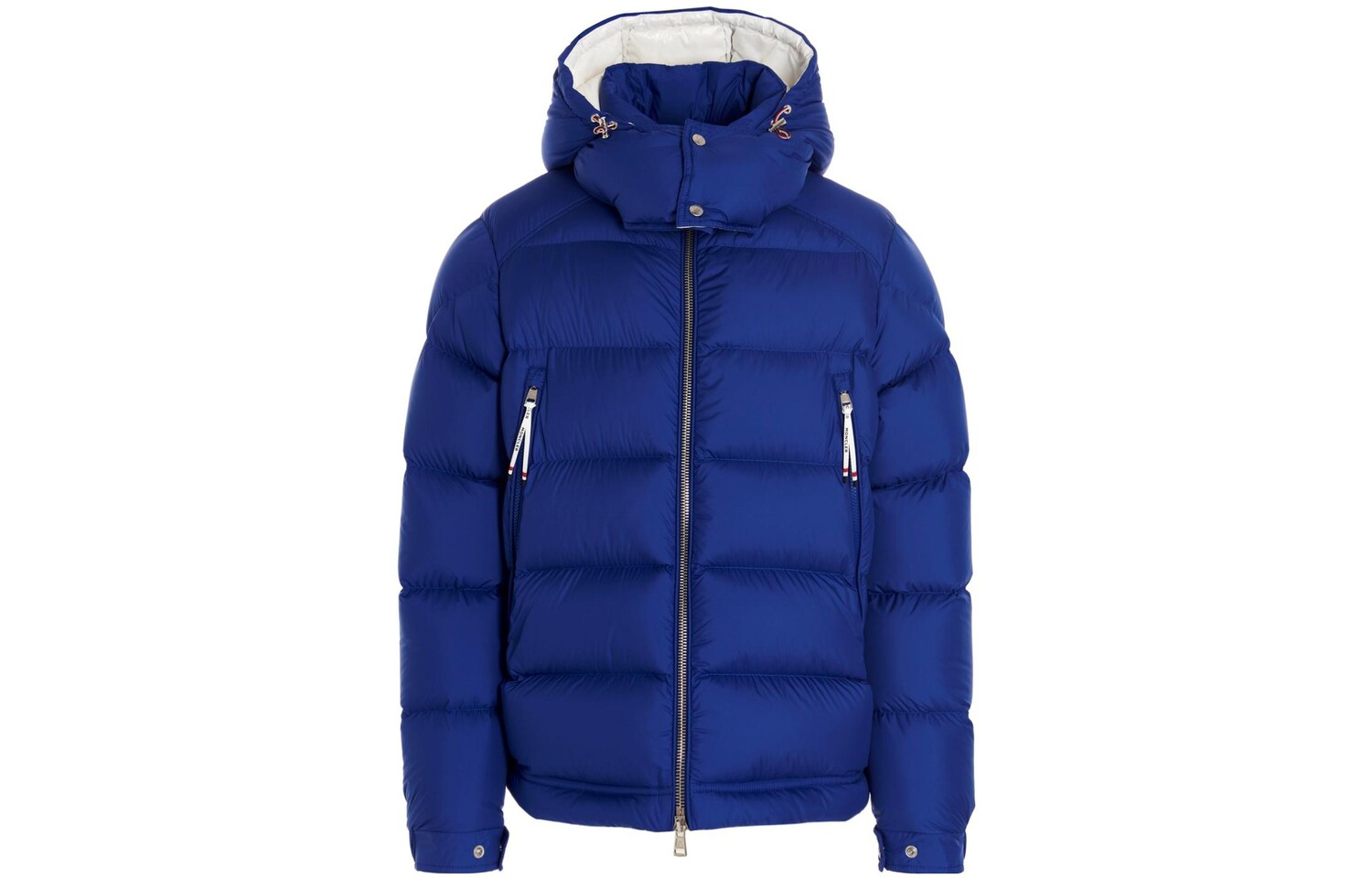 

Пуховик мужской синий Moncler
