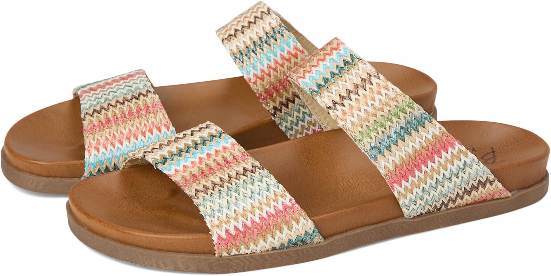 Сандалии Blowfish Malibu Leah, цвет Multi Faux Raffia