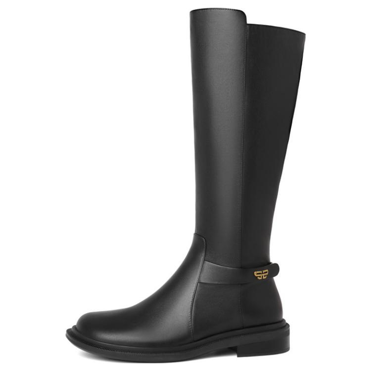 Сапоги женские 4 см BELLE, Black