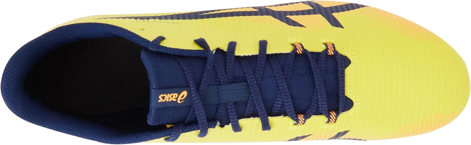 Кроссовки ASICS Herren Hypersprint 8, Bright Yellow Blue Expanse — фото 3