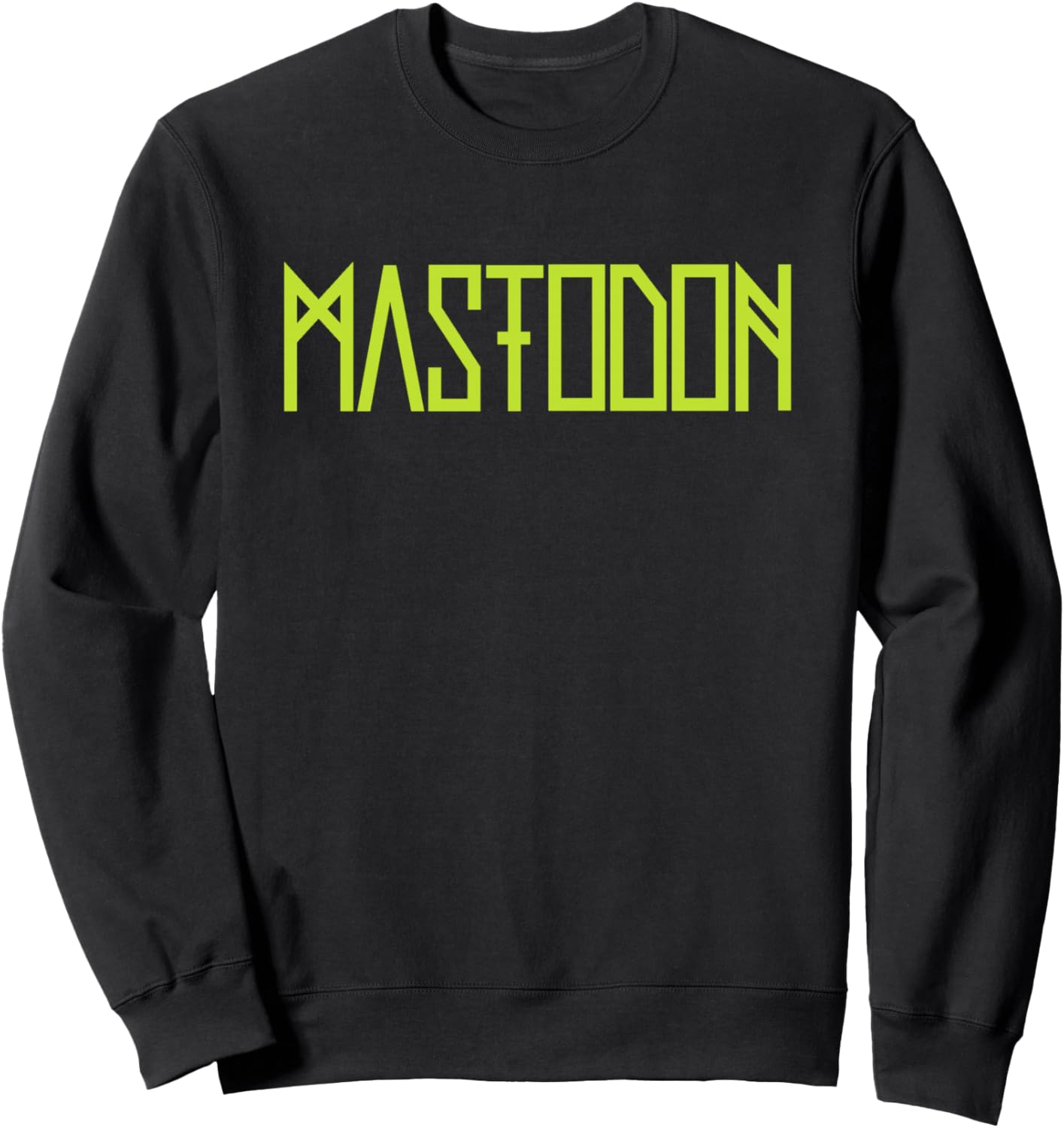 

Mastodon - неоново-зеленая толстовка с логотипом, черная, Черный, Mastodon - неоново-зеленая толстовка с логотипом, черная