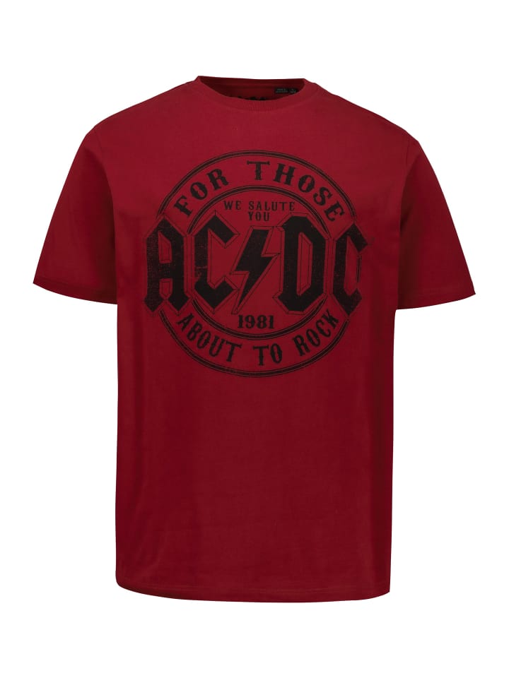 

Футболка с короткими рукавами ржаво-красного цвета JP1880, Красный, Футболка с короткими рукавами ржаво-красного цвета JP1880