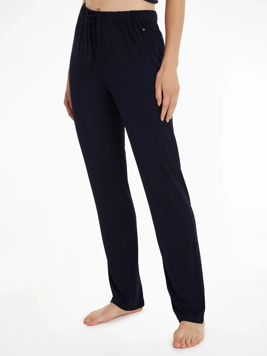 

Трикотажные брюки Tommy Hilfiger Underwear "MODAL PANT" с флагом с логотипом Tommy Hilfiger, цвет Desert Sky