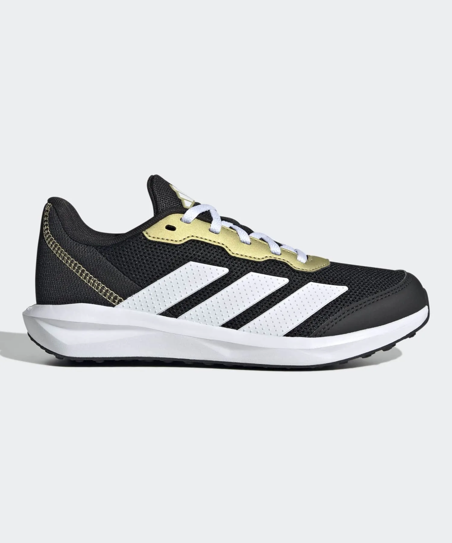 Детские кроссовки Adidas Faito, лёгкие, спортивные, чёрные