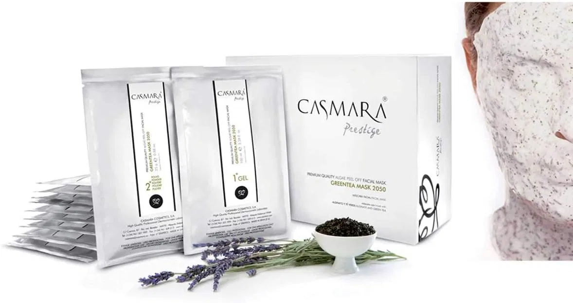 Набор масок для лица Casmara Peel Off Mask 10 шт, белый — фото 2