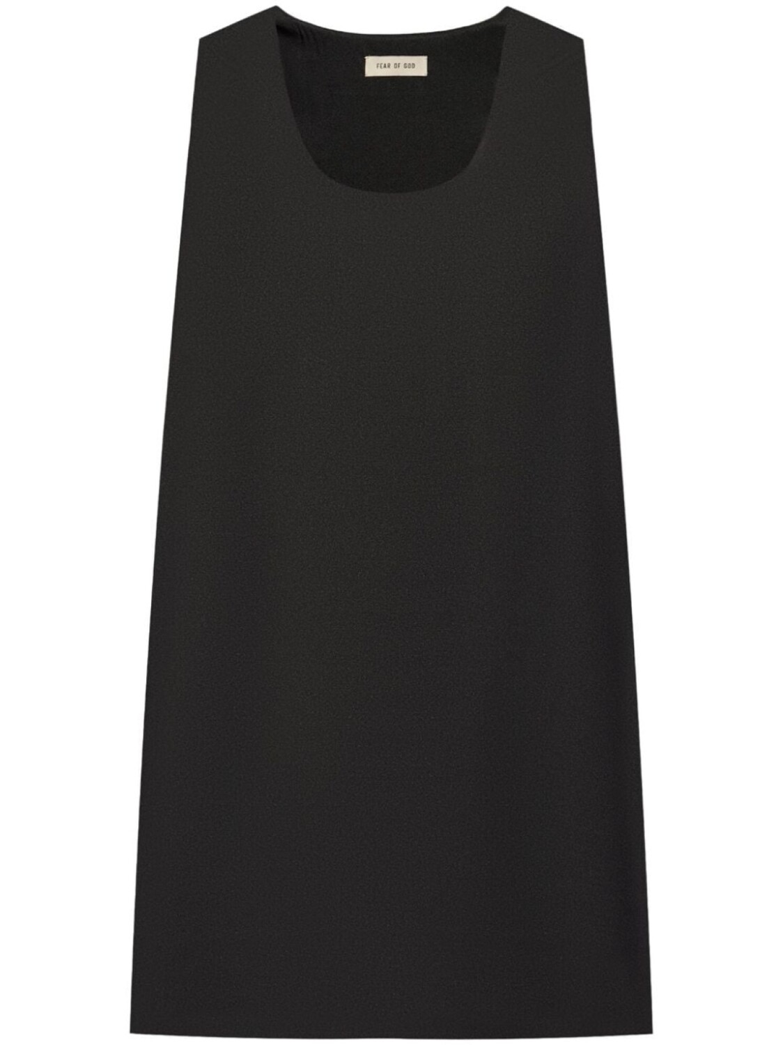 

Fear Of God U-neck silk tank top, черный
