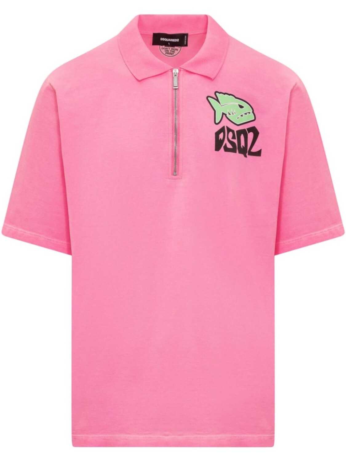 

Рубашка-поло DSQUARED2 Fish Skater, розовый