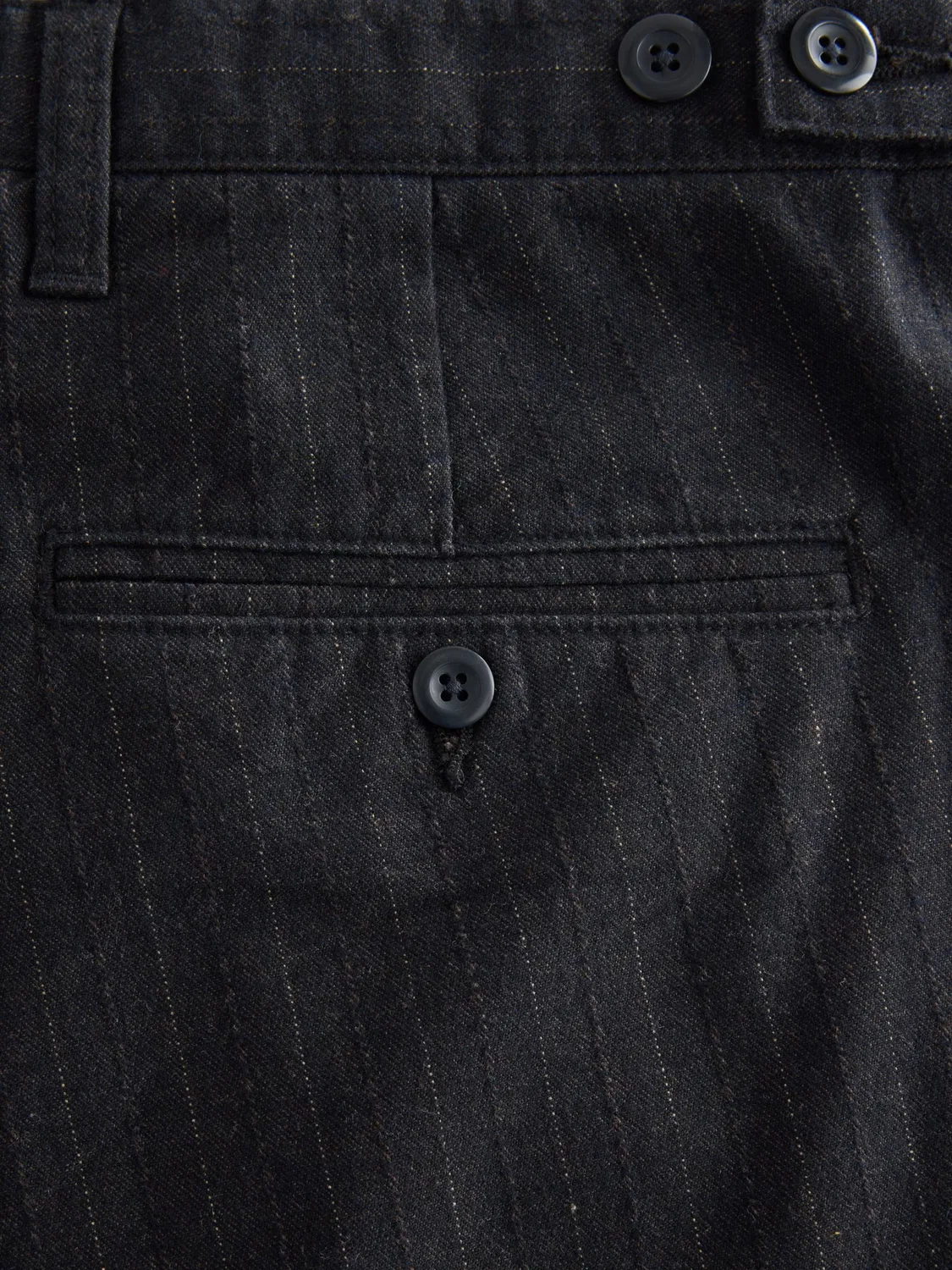 Брюки Next Regular Pants Heritage черного цвета — фото 3