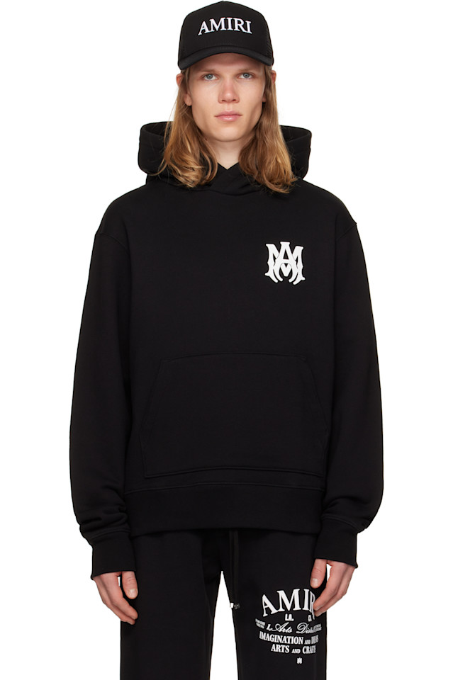 

Толстовка с логотипом Ma core Amiri, черный