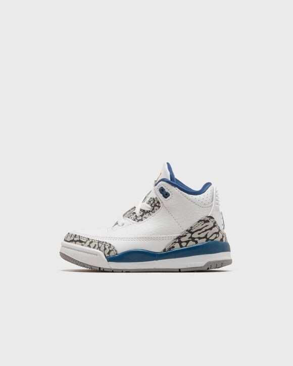 

Кроссовки Jordan Jordan 3 Retro (Td), цвет white/metallic copper-true blue