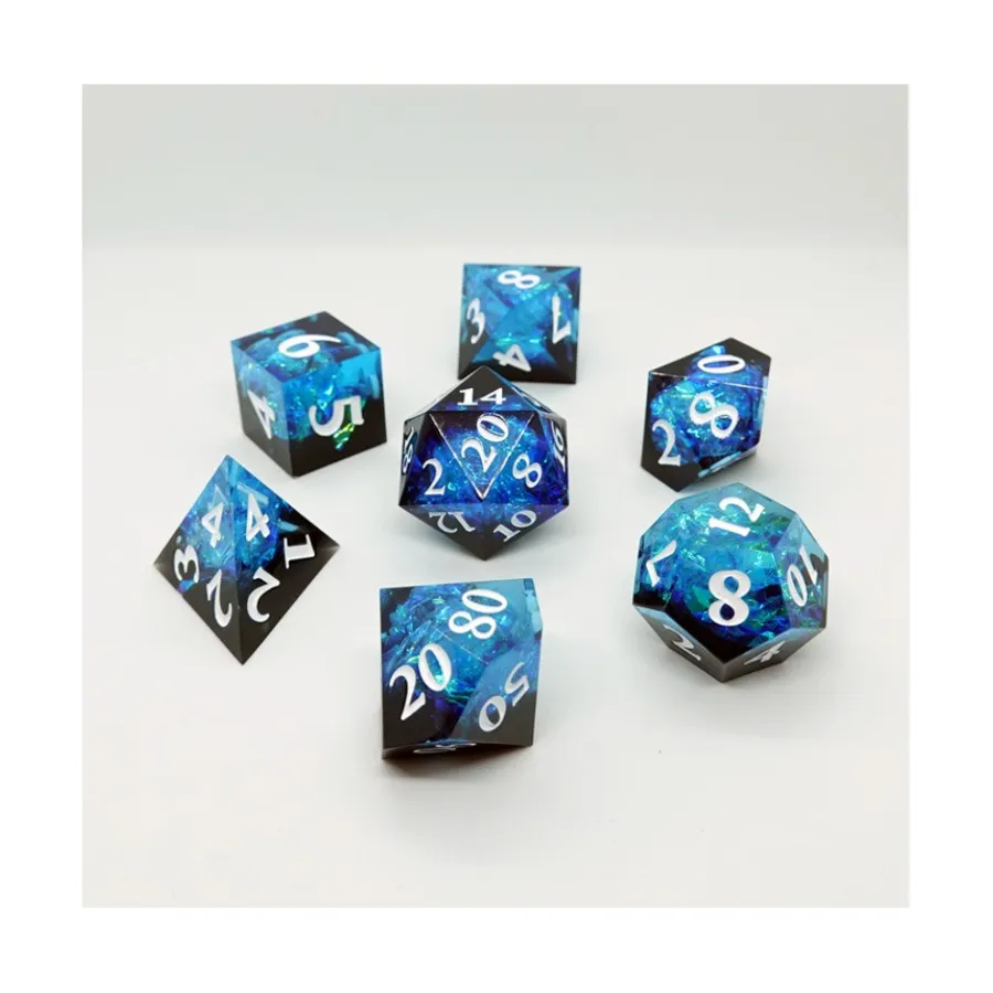 

Поли-набор глубины (7), Sharp Resin Dice