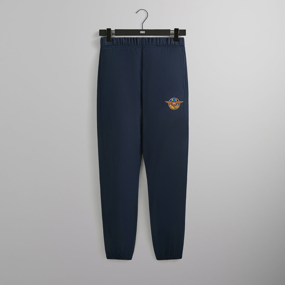 

Брюки Kith for the New York Knicks Wingman Vintage Nelson Sweatpant, цвет Noctur