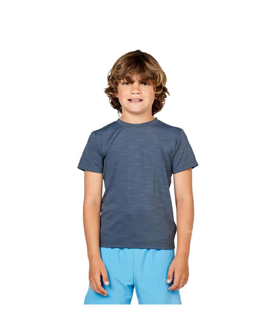 

Детская теннисная футболка с коротким рукавом Perfect Volley Sofibella, Charcoal melang, Черный, Детская теннисная футболка с коротким рукавом Perfect Volley Sofibella, Charcoal melang