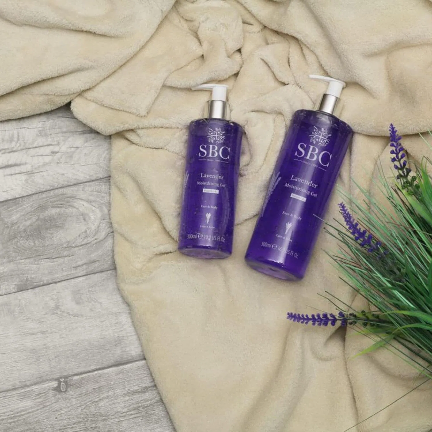 Сыворотка Sbc — Увлажняющий и тела Skincare с лавандой, 500 мл — фото 4