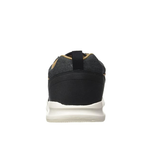Мужские кроссовки Baskets lcs r600 2 тона Le Coq Sportif, черный — фото 4