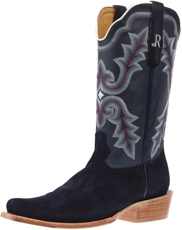 Мужские ботинки R. Watson, темно-синие, верх из козлиной кожи, 33 см R. Watson Boots