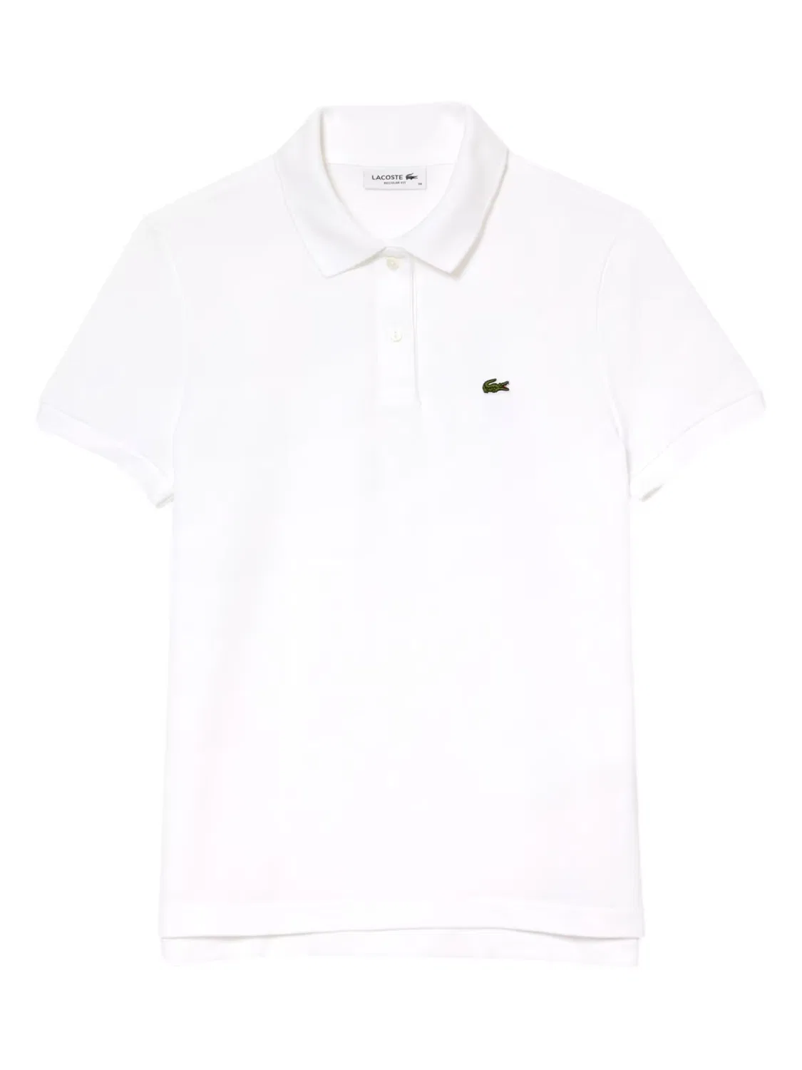 Футболка Lacoste White, Классическая, Белая