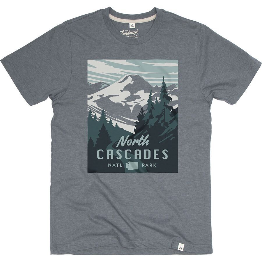 

Футболка Landmark Project North Cascades Short-Sleeve Landmark Project, Manatee
