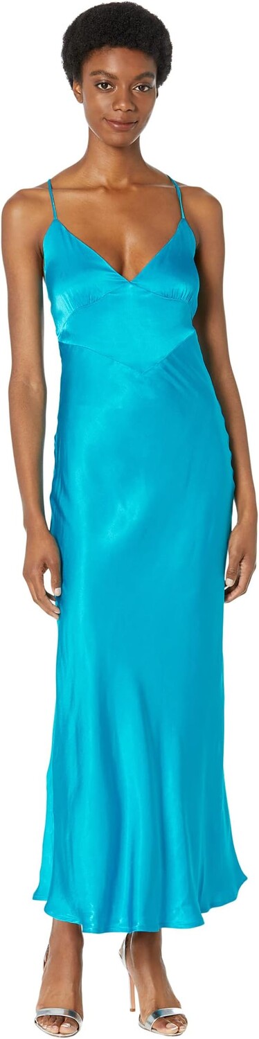

Платье Bardot Madelyn Midi Slip Dress, цвет Marine