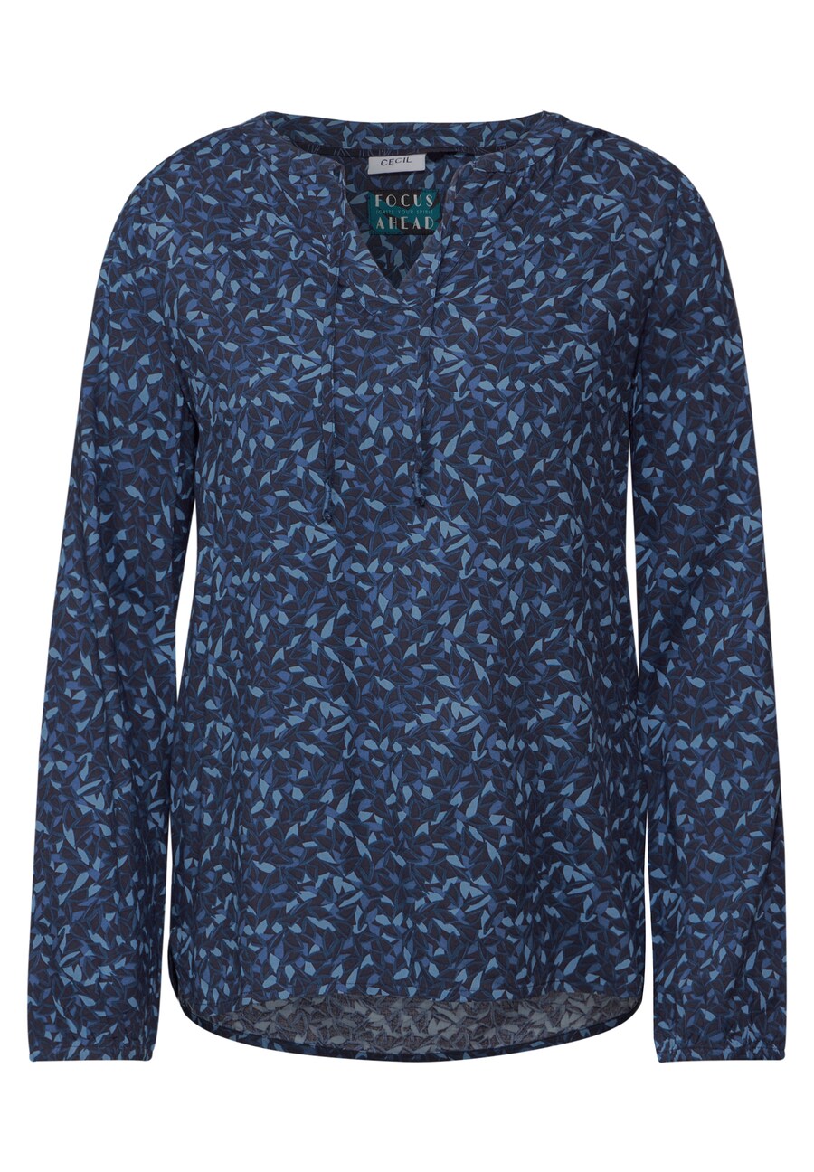 

Блузка CECIL, цвет marine blue/Navy/Sapphire/Light blue