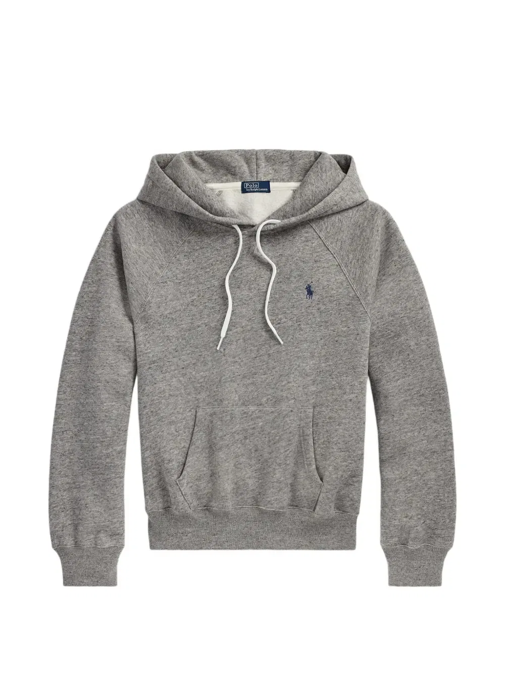 Укороченная флисовая толстовка POLO RALPH LAUREN, серый