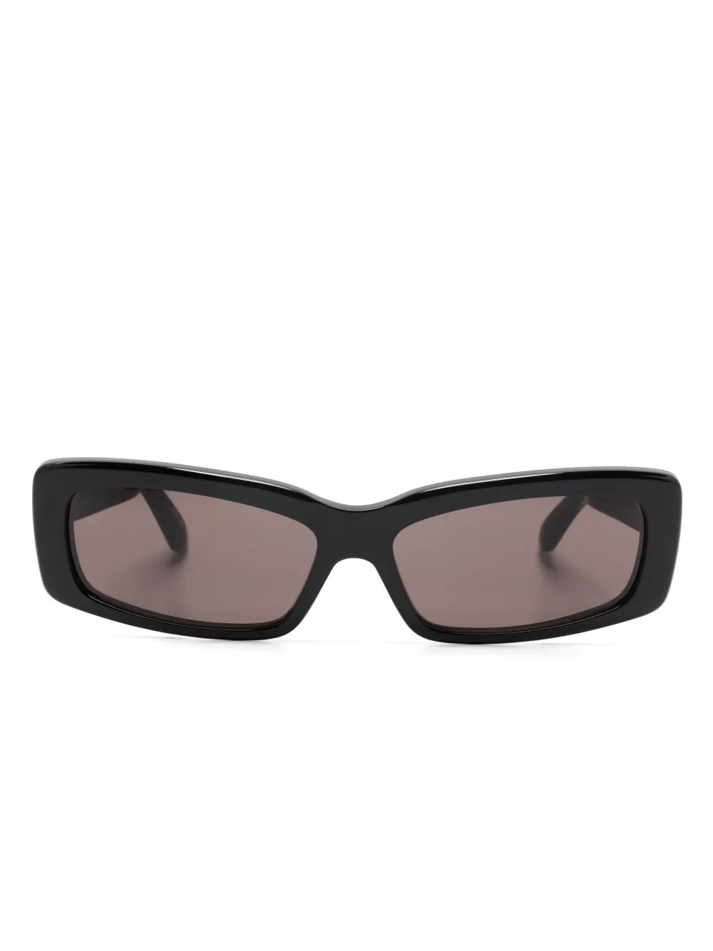 

Солнцезащитные очки в прямоугольной оправе Balenciaga Eyewear, черный