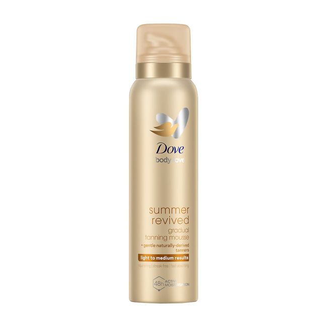 

Летняя пена для постепенного загара для тела. Dove, 150 мл