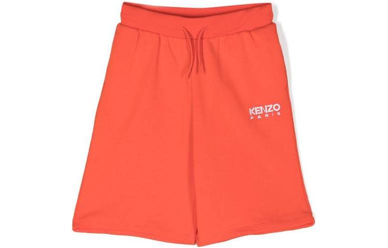 

Повседневные шорты детские оранжево-красные KENZO