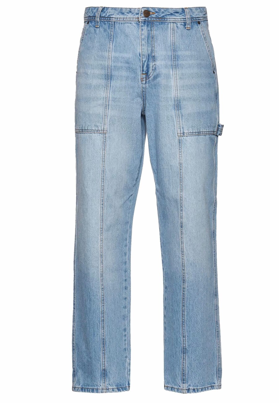 

Джинсы свободного кроя DEF, светло-голубой