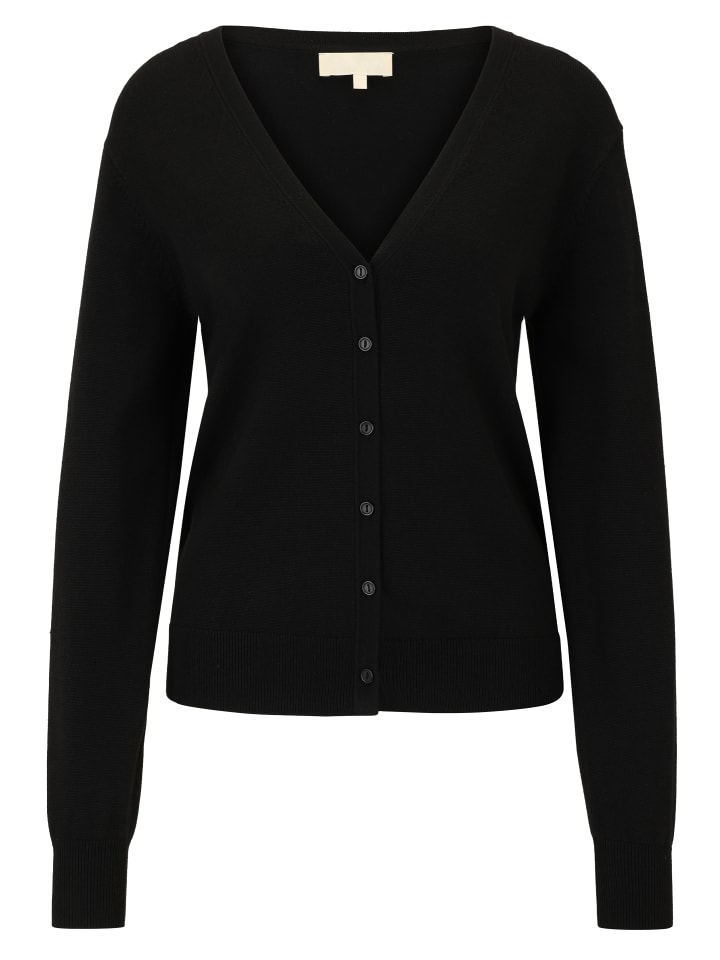 

Кардиган тонкой вязки KATIIE черного цвета Les Lunes